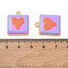 Printed Brass Pendants KK-CBAF9BC-10G-4