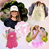 10Pcs 10 Styles Computerized Embroidery Cloth Self Adhesive Patches PATC-TA00001-04-7