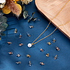 90Pcs 3 Styles 304 Stainless Steel Cup Pearl Peg Bails Pin Pendants STAS-ME0002-96-5