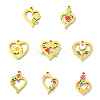 8Pcs 8 Styles 304 Stainless Steel Pendants STAS-CJ0003-44-1