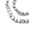 Electroplate Glass Beads Strands EGLA-F166-04A-P-3