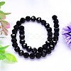 Faceted Round Imitation Austrian Crystal Bead Strands G-M182-8mm-23A-2