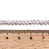 Electroplate Glass Beads Strands GLAA-Q105-03M-4