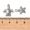 10Pcs Ocean Theme 304 Stainless Steel Pendants STAS-P426-04P-3