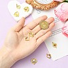 8Pcs 8 Styles 304 Stainless Steel Pendants STAS-CJ0003-44-4