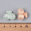 Luminous Frosted Transparent Acrylic Beads TACR-T029-29M-5