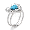 Ion Plating(IP) 304 Stainless Steel Ring RJEW-B059-04P-2
