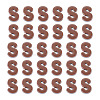 Opaque Acrylic European Beads LS-OACR-TAC0019-006S-2