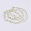 Electroplate Glass Beads Strands EGLA-J145-4mm-PL05-2