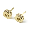 Brass Micro Pave Clear Cubic Zirconia Peg Bails LS-KK-C107-12G-1