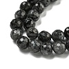 Natural Larvikite Beads Strands G-E571-A09-02-4
