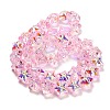 Electroplate Baking Paint Glass Beads Strands X1-EGLA-K061-12A-AB04-2