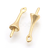 Brass Peg Bails Pendants KK-F744-01MG-NR-2