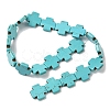 Synthetic Turquoise Beads Strands TURQ-G118-20x20mm-11-5