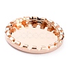 304 Stainless Steel Cabochon Settings STAS-Y001-08RG-4