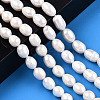 Natural Cultured Freshwater Pearl Beads Strands PEAR-N012-08O-3