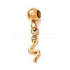 304 Stainless Steel Micro Pave Clear Cubic Zirconia Pendants CU-CBAB6EC-10G-03-1