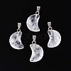 Natural Quartz Crystal Pendants G-N349-02K-P-1
