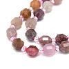 Natural Ruby Beads Strands G-O201B-32-3