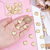 26Pcs 26 Styles Brass Initial Pendants KK-UN0005-84-2