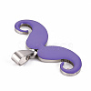 201 Stainless Steel Enamel Pendants STAS-S110-075B-3