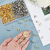 200Pcs 2 Colors Iron Grommet Eyelet Findings IFIN-GF0001-59C-3