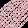 Natural Rose Quartz Beads Strands G-F820-L01-10mm-2