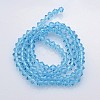 Bicone Glass Beads Strands EGLA-P016-3mm-02-2