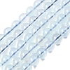 Natural Aquamarine Beads Strands G-G344-A07-6mm-2