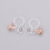 Transparent U Type Painless Prevent Allergy Resin Ear Clip X-KY-L005-05RG-1