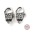 925 Thailand Sterling Silver Lobster Claw Clasps STER-D003-14AS-1