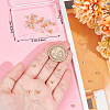 80Pcs 2 Colors Brass Beads KK-BBC0013-05-3
