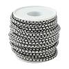 Tarnish Resistant 304 Stainless Steel Box Chains CHS-K001-37C-3