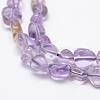 Natural Ametrine Beads Strands G-F521-22-3