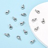 Tarnish Resistant Polished 304 Stainless Steel Lobster Claw Clasps STAS-R072-39A-4