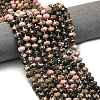 Natural Rhodonite Beads Strands G-P573-A27-01-1