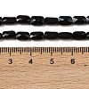 Opaque Glass Beads Strands GLAA-Z018-D25-4