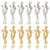 Tibetan Style Hook and Eye Clasps FIND-FS0005-26-1