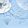 800Pcs 304 Stainless Steel Flat Head Pins STAS-UN0058-94B-P-2