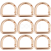 12Pcs Alloy Spring Gate Rings FIND-CN0002-49KCG-1