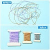 60Pcs 3 Styles Unfinished Wood Cutouts for Craft Supplies DIY-SC0031-11A-3