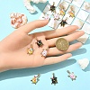 12Pcs 3 Colors Alloy Enamel Pendants ENAM-YW0005-80-4
