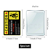 Waterproof PVC Warning Sign Stickers DIY-WH0237-022-2
