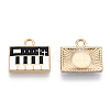 Eco-Friendly Zinc Alloy Charms FIND-N048-59E-NR-1
