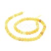 Natural Yellow Opal Beads Strands G-F674-07A-6mm-2