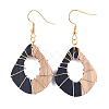 Resin & Wood Pendants RESI-OL0001-08A-2