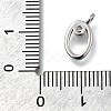 Brass Micro Pave Cubic Zirconia Pendants KK-B132-12P-O-3