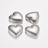 Non-Tarnish 316 Stainless Steel Locket Pendants X-STAS-G168-09P-1