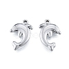Non-Tarnish 304 Stainless Steel Pendant STAS-B027-09P-1
