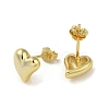 925 Sterling Silver Stud Earrings for Women EJEW-E307-11G-2